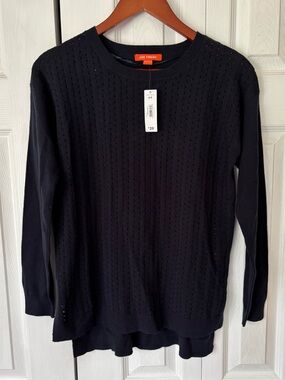 Joe Fresh Navy Knit Sweater Brand New with Tags Size Small
